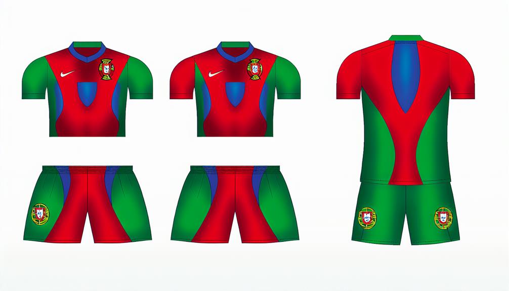 portugal s quinas uniform design