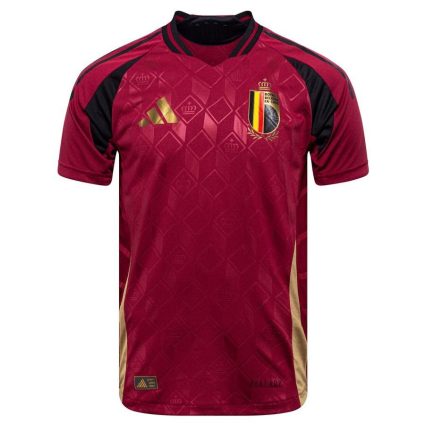 Belgien Hjemmebanetrøje 2024/25 Authentic - adidas, størrelse X-Large