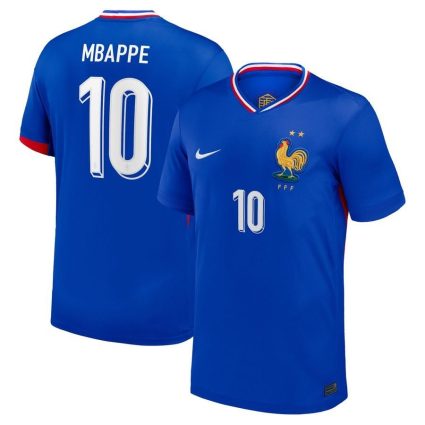 Frankrig Hjemmebanetrøje 2024/25 MBAPPE 10 - Nike, størrelse Small