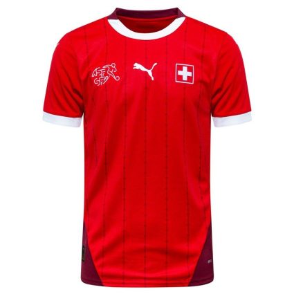 Schweiz Hjemmebanetrøje EURO 2024 - PUMA, størrelse X-Small