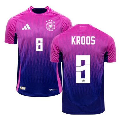 Tyskland Udebanetrøje EURO 2024 Authentic KROOS 8 + EURO 2024 Ærmemærke - adidas, størrelse Medium